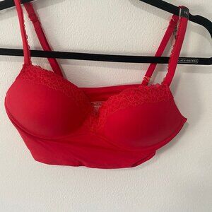 Red Bra 34C